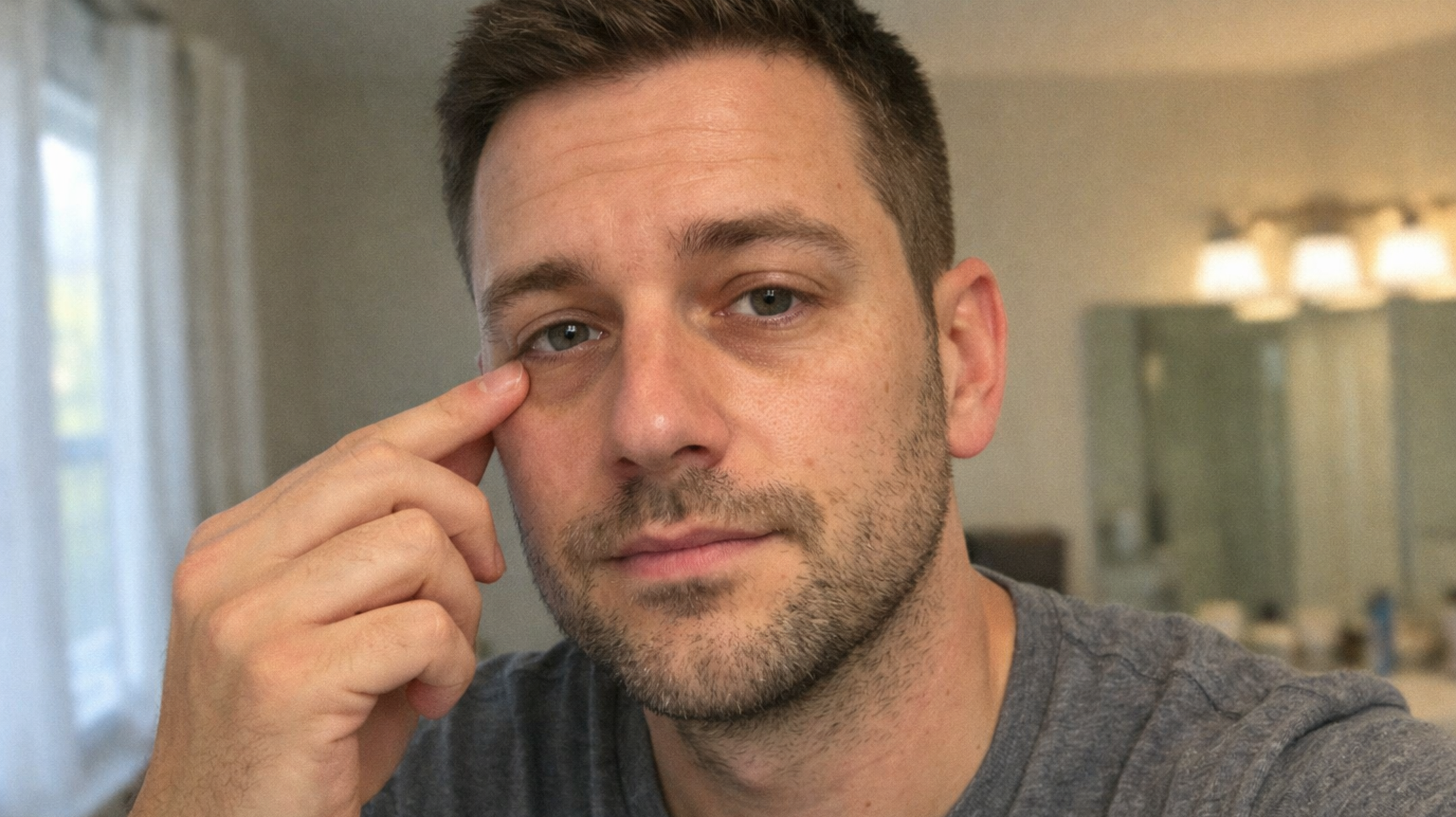 Under Eye Bags Men: Causes and Fast Solutions