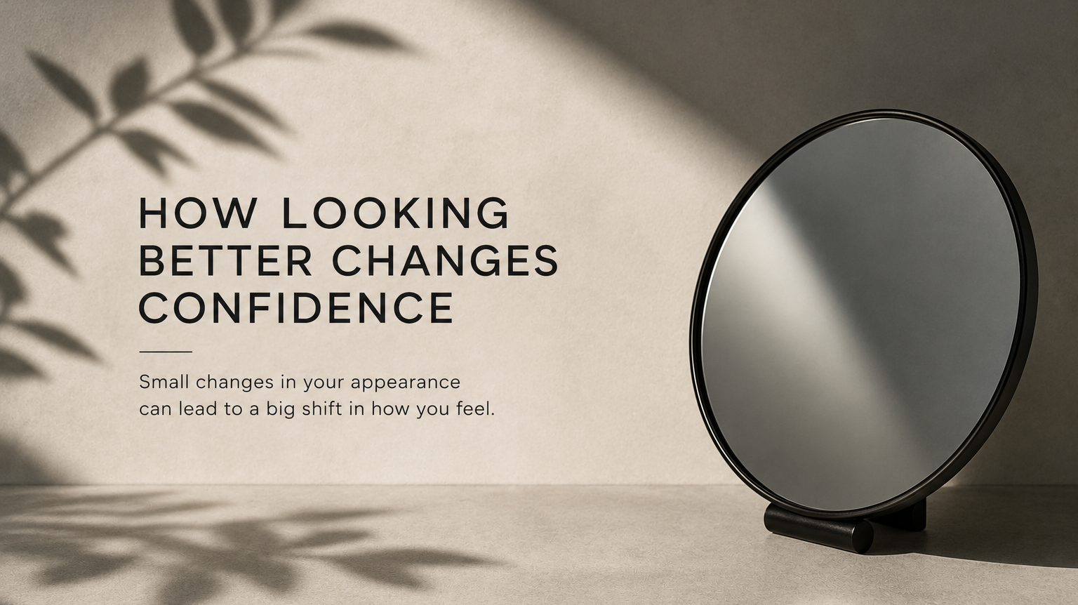 How Looking Better Changes Confidence