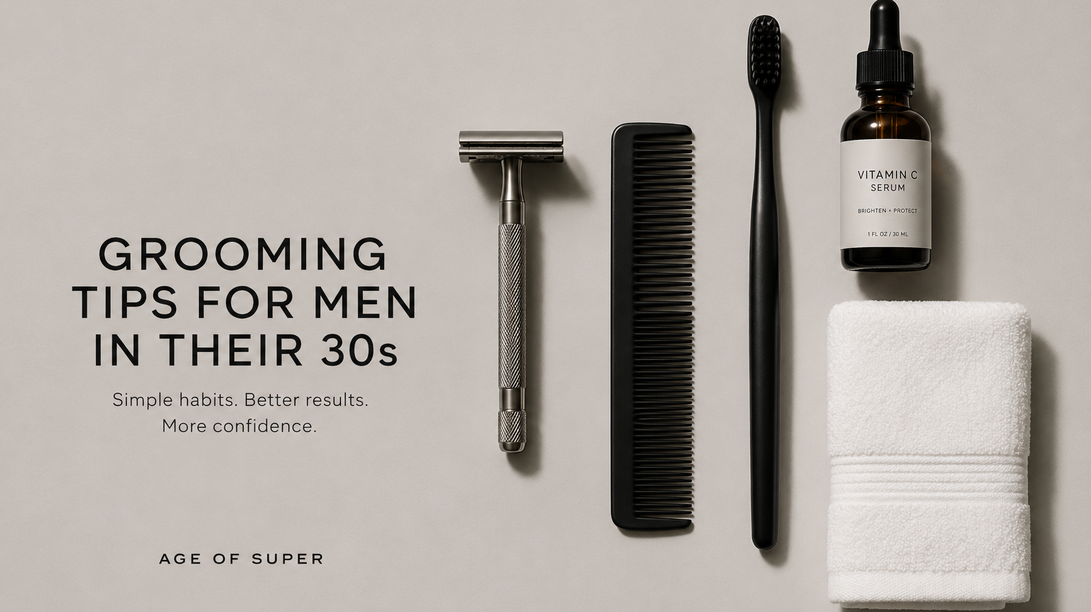 Grooming Tips for Men in Their 30s