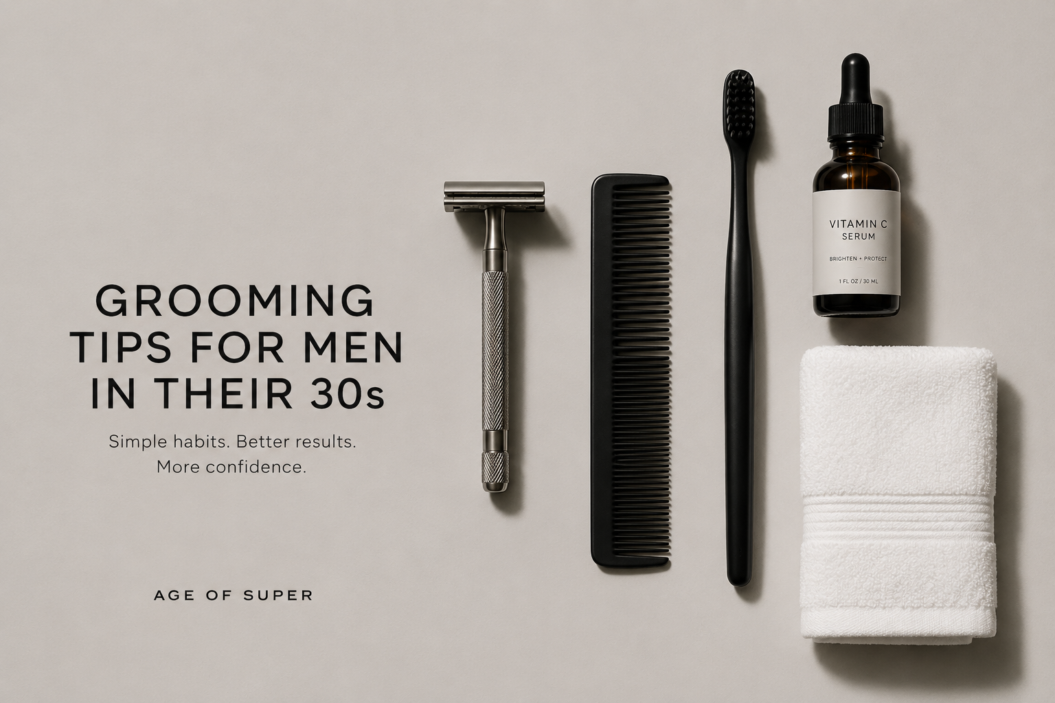 Grooming Tips for Men in Their 30s