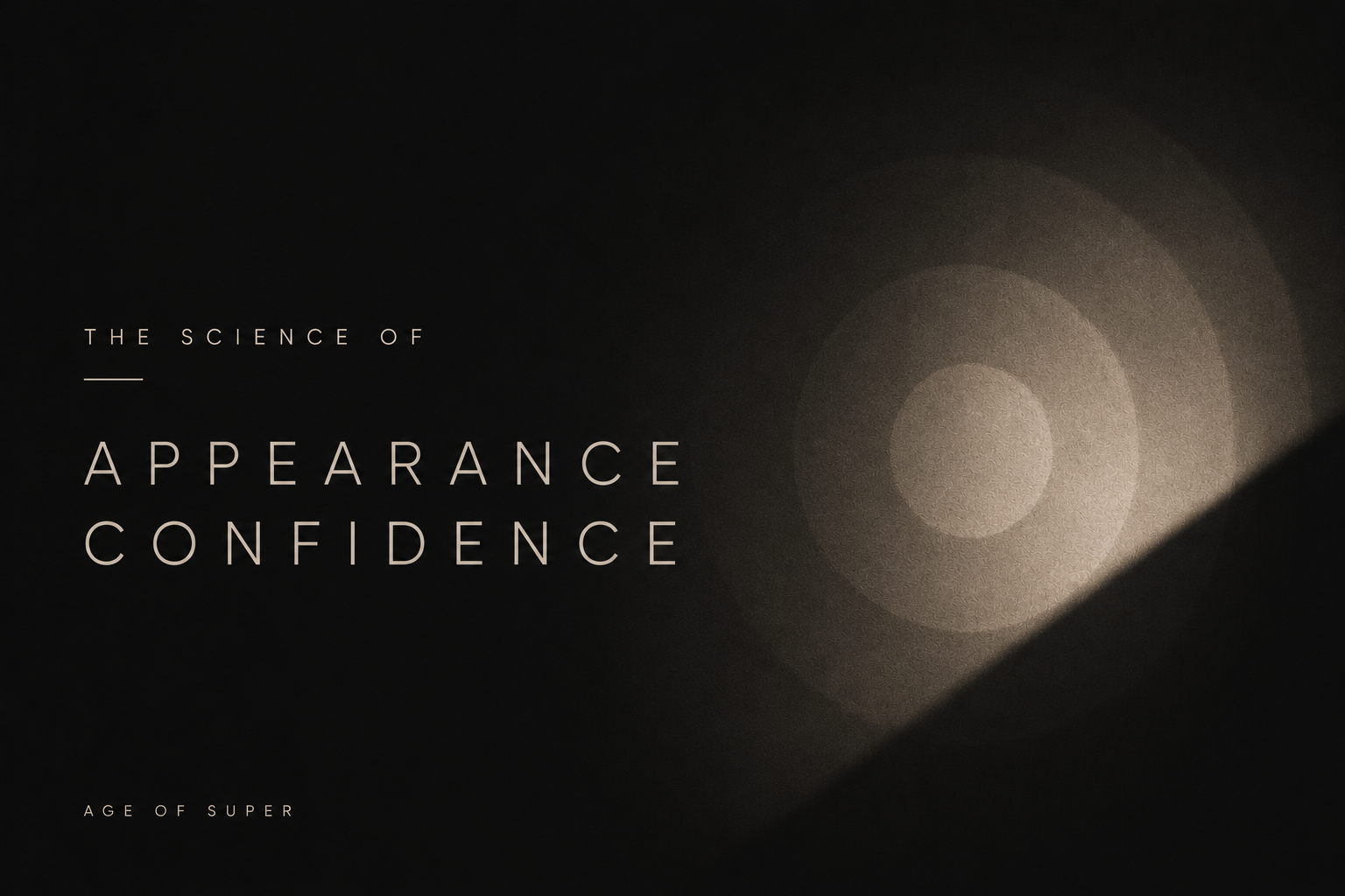 The Science of Appearance Confidence
