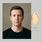 Model representing the Light shade, with a Light swatch of Stealth Blender